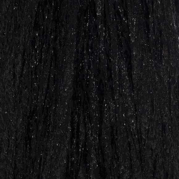 NWT Saint Laurent Strapless gathered metallic fil coupé mini dress FR38/US6 - Picture 4 of 9